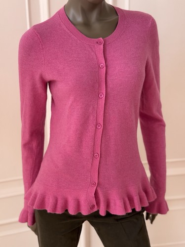 Gant strickjacke mit rüschen - strickjacke,
