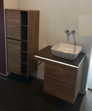 Sanipa 2morrow + Villeroy & Boch Waschtisch-Möbel-Kombi + Stauraumschrank 