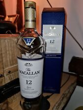 Macallan 12 Double Cask. Leere Flasche mit Umkarton.