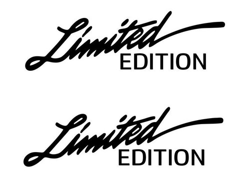 Auto aufkleber limited edition - auto,