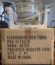Open box flavorwave oven turbo - open,