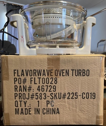 Open box flavorwave oven turbo - flavorwave,