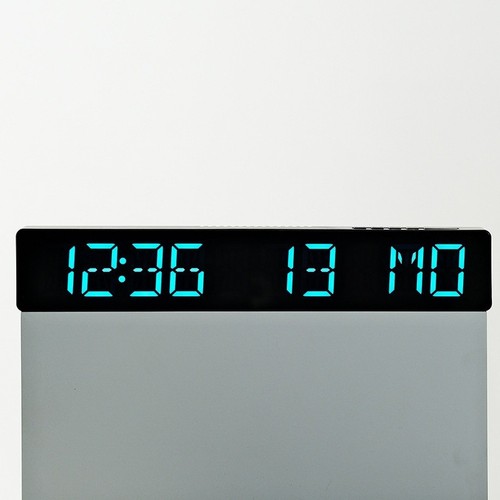 Led uhr mit auto für - led,
