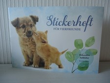 Vier Pfoten Stickerheft für