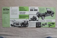 32B 700 BMC Austin Mini Moke deutschsprachiges Prospekt Brochure