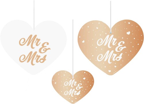 Hochzeit rosegold metallic - rosegold,