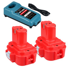 4.8AH Akku für Makita PA09 9100 9120 9122 9133 9134 6221D 9.6V Ni-MH / Ladegerät