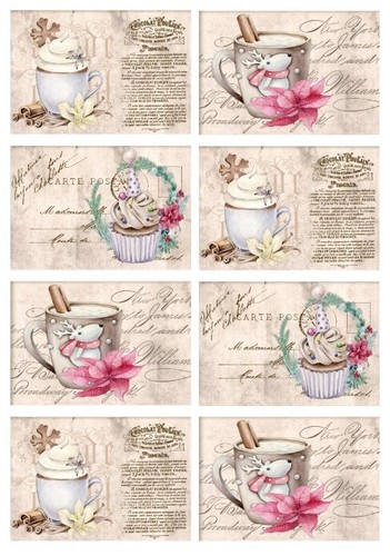Ausschneidebogen-Bastelpapier-