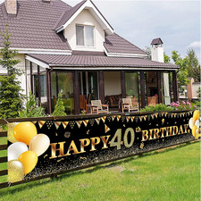 40 Geburtstag Banner,40