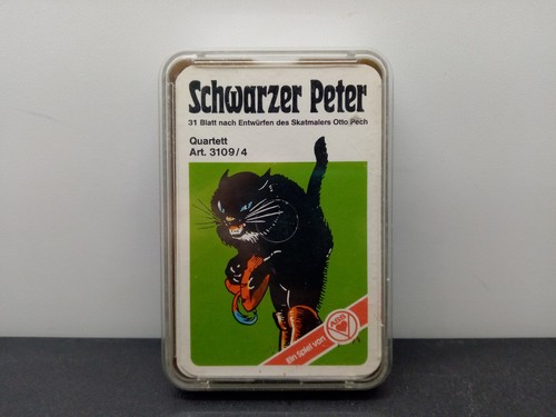 Quartett schwarzer peter - schwarzer,