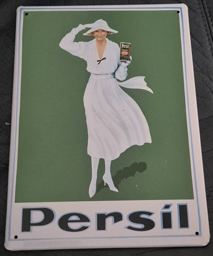 Persil blechschild werbung - persil,