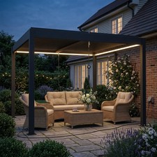 Outsunny pergola 3x3 - outsunny, m