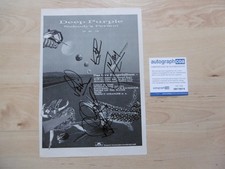 Deep Purple "Jon Lord" Autogramme signed A4 Magazinbild ACOA