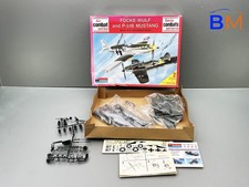 1:48 Monogram 6081 Focke Wulf and P-51B Mustang Bausatz // 5 O 1000