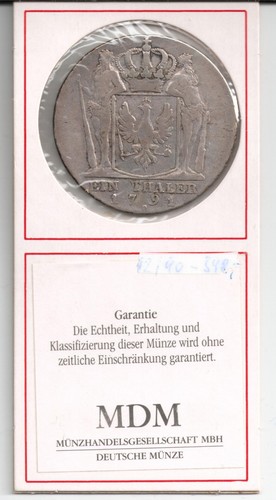 Brandenburg preußen taler - ,