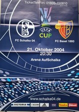 PLAKAT Schalke 04 FC Basel