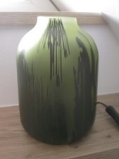 Ikea Vintage Koppar Lampe Tischlampe Vasenlampe  Glas grün 22 cm Leuchtmittel