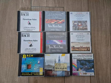 9 x CD Box Johann Sebastian Bach CDs sehr guter Zustand verschiedene Werke