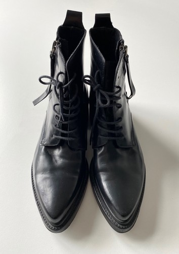 Acne boots stiefellette leder - acne,