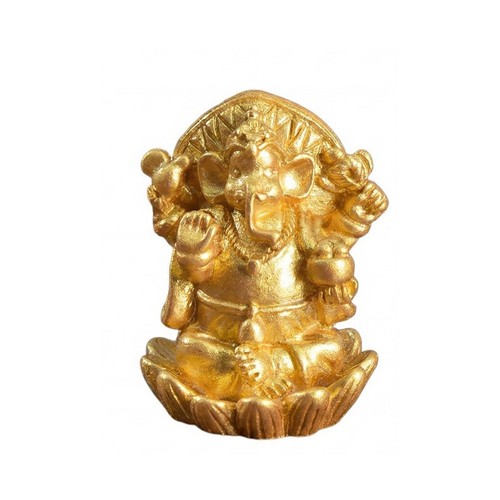 Elefantengott lotus gold resin - gold,