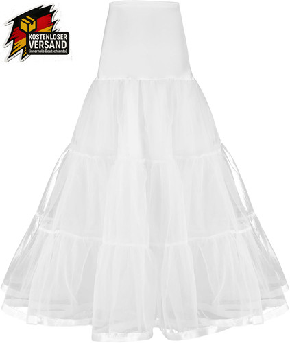 Vintage langer petticoat - langer, damen