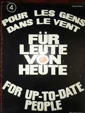 Für Leute von heute Bd. 4, bekannte Melodien - Noten Klavier leicht antiquarisch