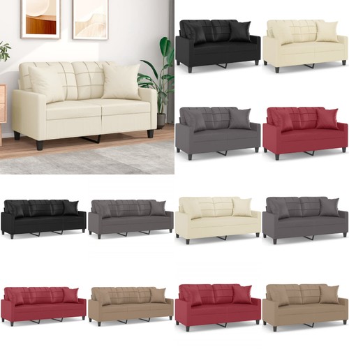 Sofa sitzer mit - mit, zierkissen