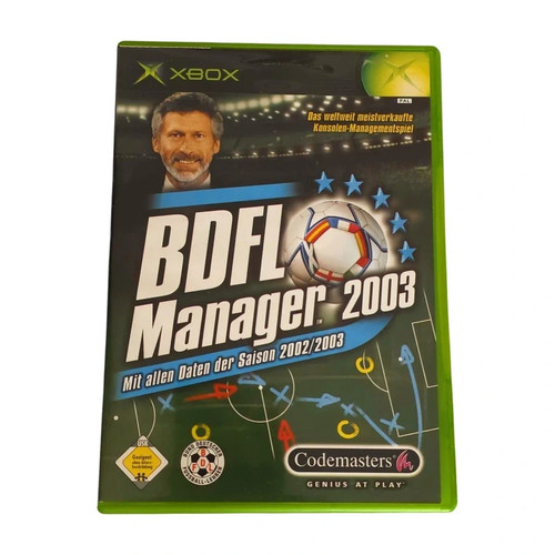 Bdfl manager 2003 - xbox, classic