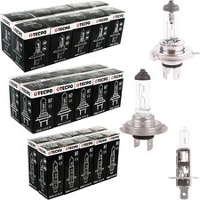 30x TECPO GLÜHBIRNEN H1 H4 H7