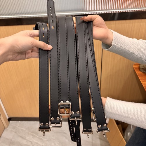 Leder gürtel cosplay - leder,