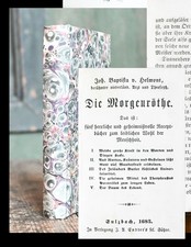 c1860 Alchemie occulta Paracelsus Johan Baptista van Helmont Die Morgenröthe