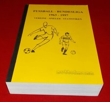 Nuttelmann - Fussball-Bundesliga 1963-1997 Vereine / Spieler / Statistiken