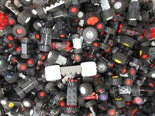 Lego 50 Reifen Räder - 25 Achsen Fahrzeuge Auto (090422A)