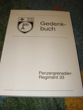 Panzergrenadier Regiment 33 -  4. Panzer Division 1935 - 1945 !  A 4 Großband !