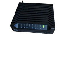 Router Hitron CVE-30360 Router in Schwarz Netzkabel und Lan - Kabel