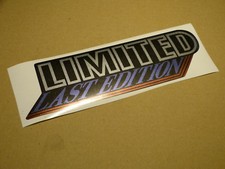 VW Bus T3 LIMITED LAST EDITION LLE Emblem Aufkleber Hecklappe Schriftzug