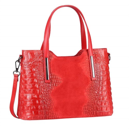 Damen leder tasche kroko - damen,