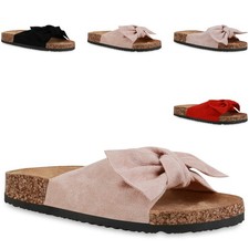 Damen Sandalen Flache