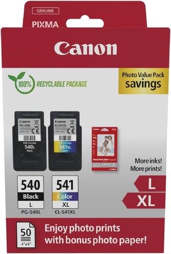 Canon 540xl 541xl fine - canon, cl-541xl