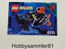 Lego 6115 System Aquazone Bauanleitung Aquasharks - Shark Scout