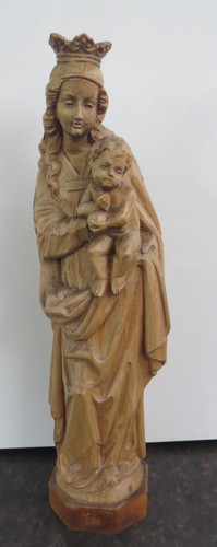 27947 holzfigur madonna holz - 27947/,