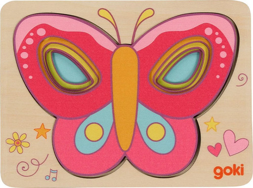 Schichtenpuzzle schmetterling - schichtenpuzzle,