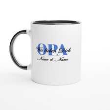 Opa Tasse personalisiert Name Geschenk Geburtstag Keramik 330ml NEU
