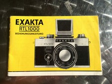 Exakta RTL1000 Anleitung Text.deutsch  - Classic-Camera-STORE