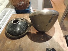 MEA Suchscheinwerfer groß Feuerwehr Mercedes Hanomag 20 - 30er Jahre brass NSU