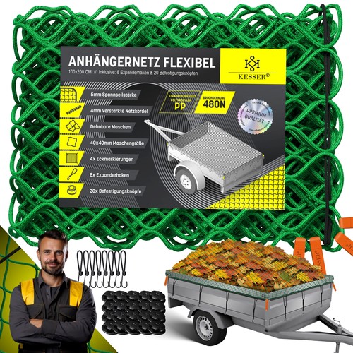 Kesser anhängernetz 1x2m - kesser®,