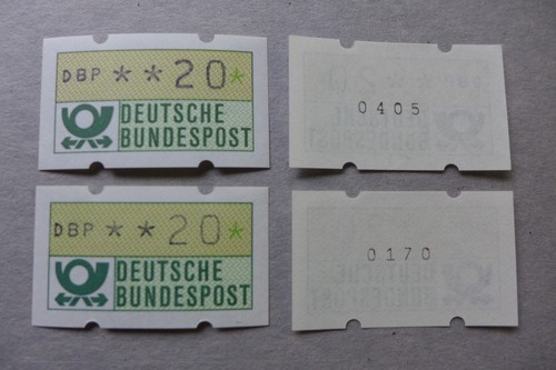 Bund automatenmarken 1 - automatenmarken,