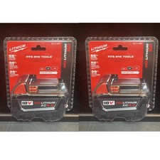 2X Original 5 Ah M18B12 Für Milwaukee M18 Akku 18V Li-Ion 48-11-1860 48-11-1812