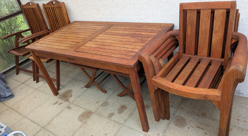 Tlg teak - 9-tlg.,