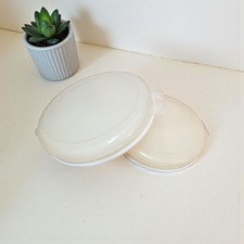 2 Stück Mikrowellen Menüteller 3 fach Teilung Mikrowellengeschirr